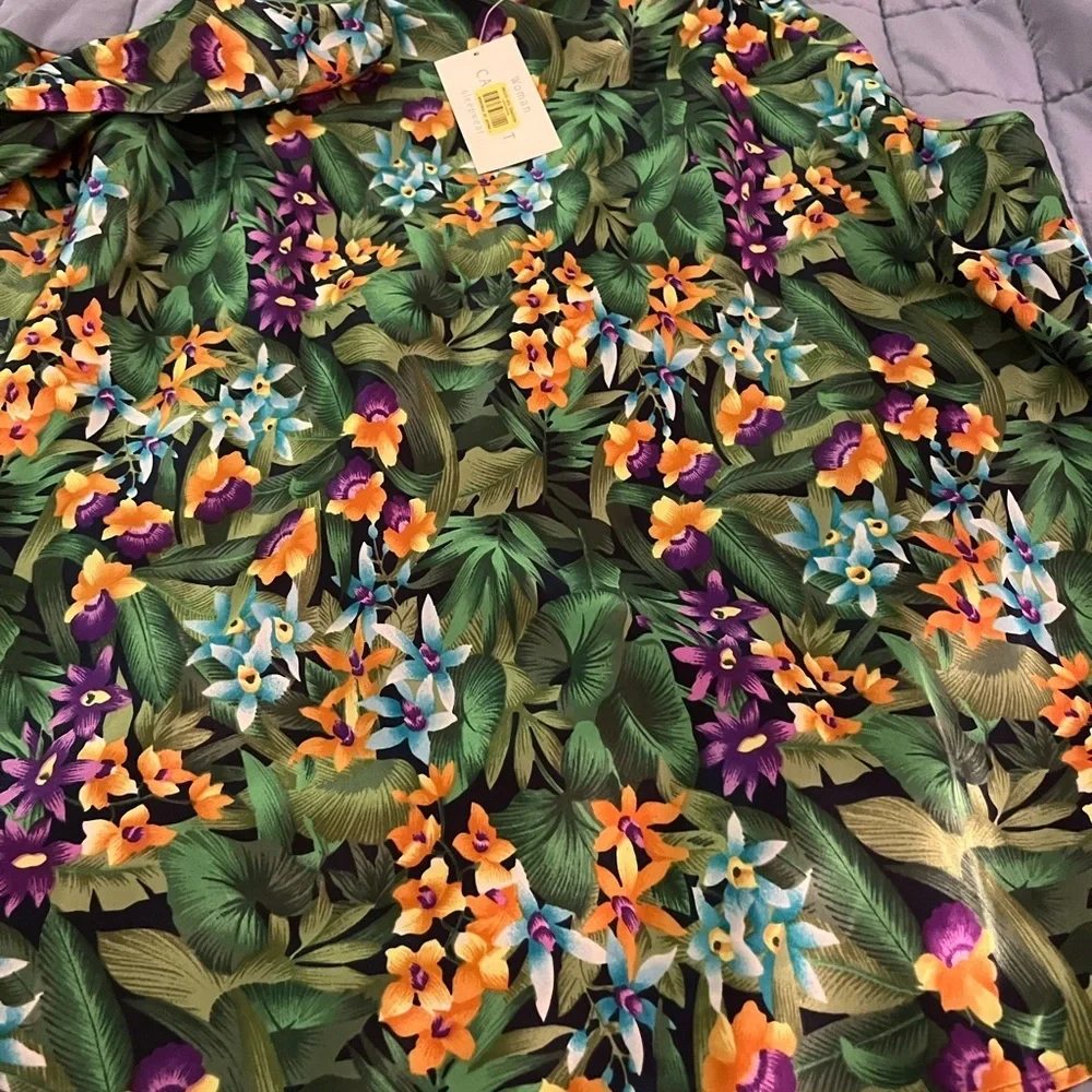 Cabernet Sleepwear Robe, Shorts and Top Womens 2X